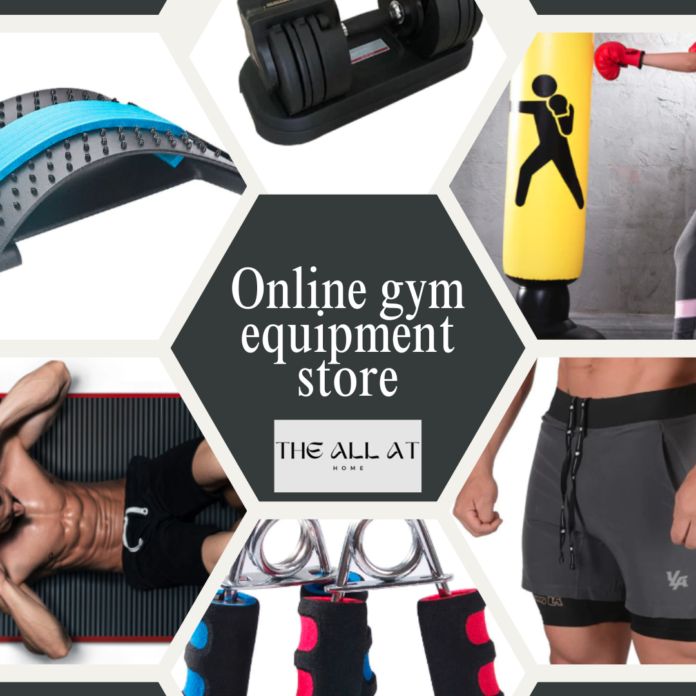 Online gym equipment store